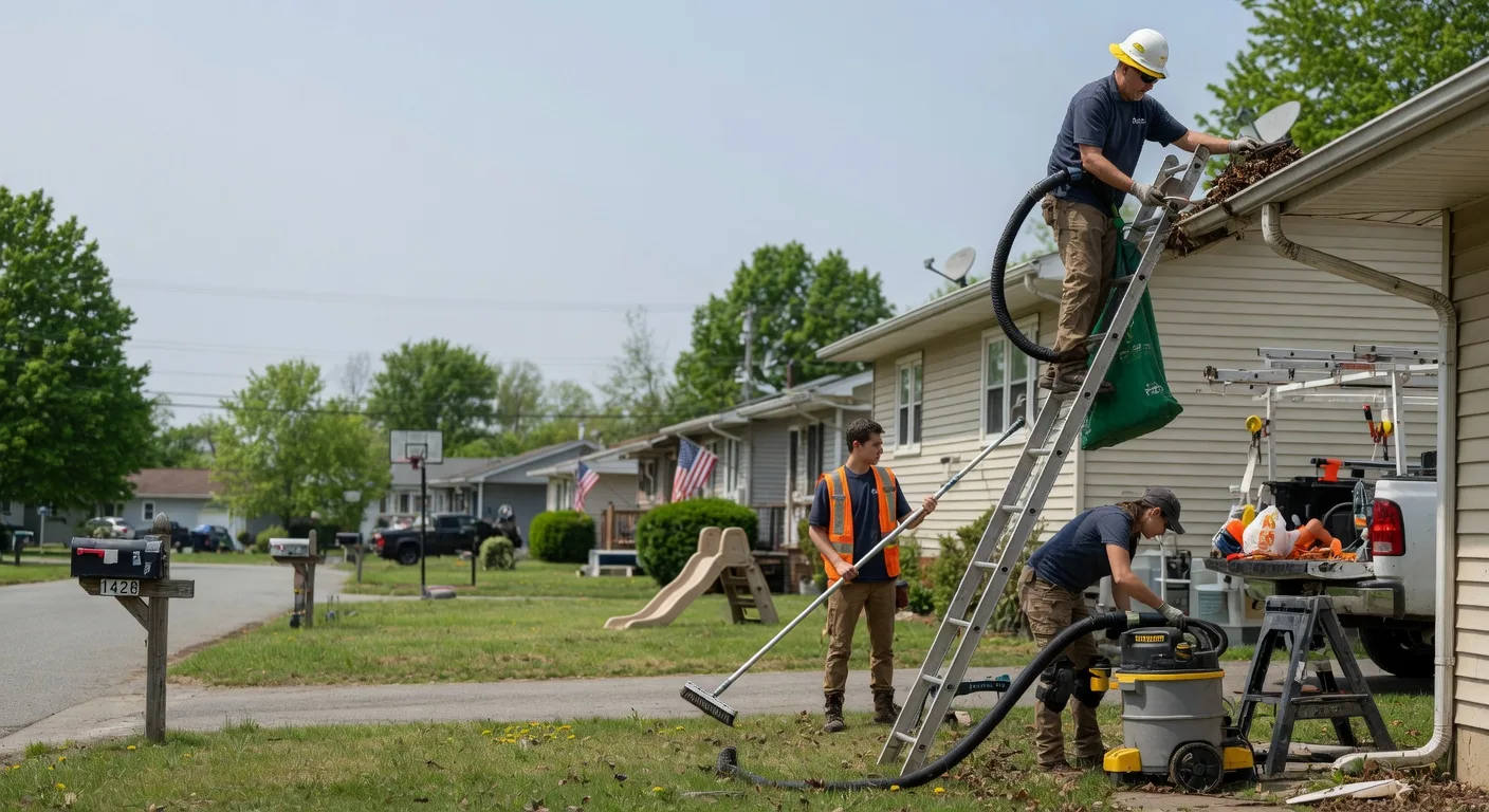 Gutter Installation in Green Camp, OH near me